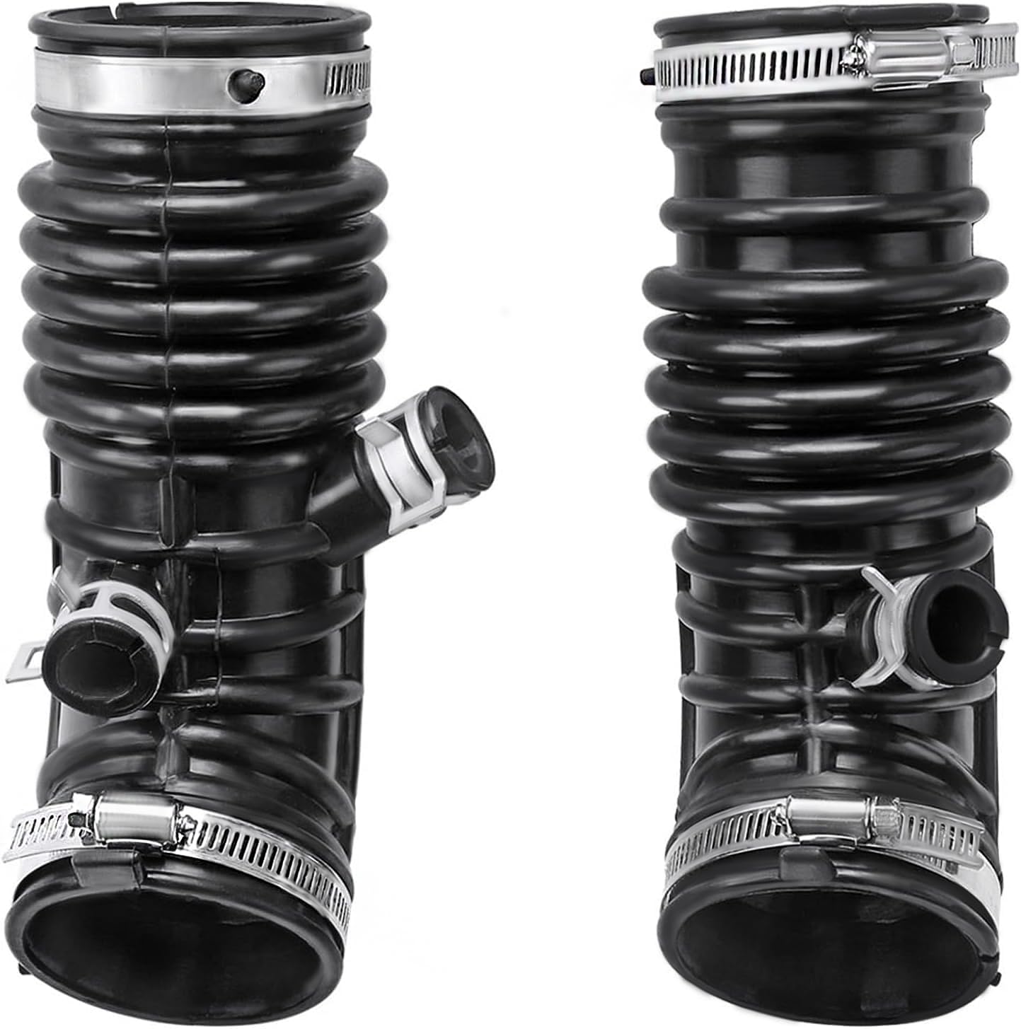 Photo 1 of Dtomi Engine Air Intake Hose Tube, Left and Right Side Compatible With Infiniti Vehicle EX35 2008-2012 G35 2007-2008 3.5L V6 Replace# 16576-JK20A 16576-JK21A 16576-JK21B(2PCS)