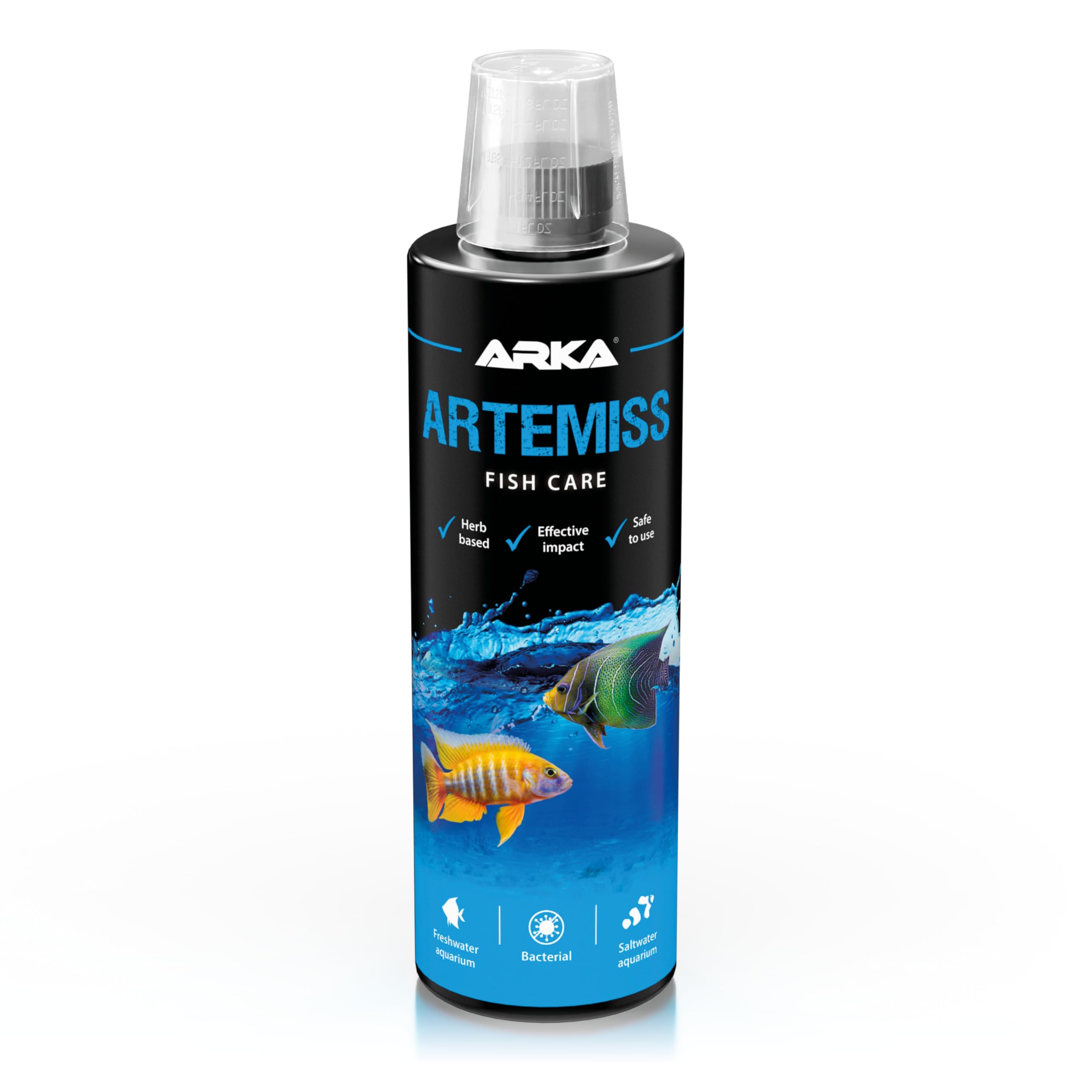 ARKA - Artemiss herbal care preparation for optimal support of the immune system in fish in any saltwater and freshwater aquarium, 473 ml