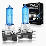 Wuzno H15 Halogen Headlight Bulb 12V 15/55W Lights