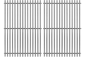 SUZLON 19.5" Stainless Steel Cooking Grates for Weber Genesis 300 Series, 19.5" Grill Grates Replacement Parts for Genesis E310 E320 E330 S310 S320 S330, Weber Genesis Grill Grates 7528/7524