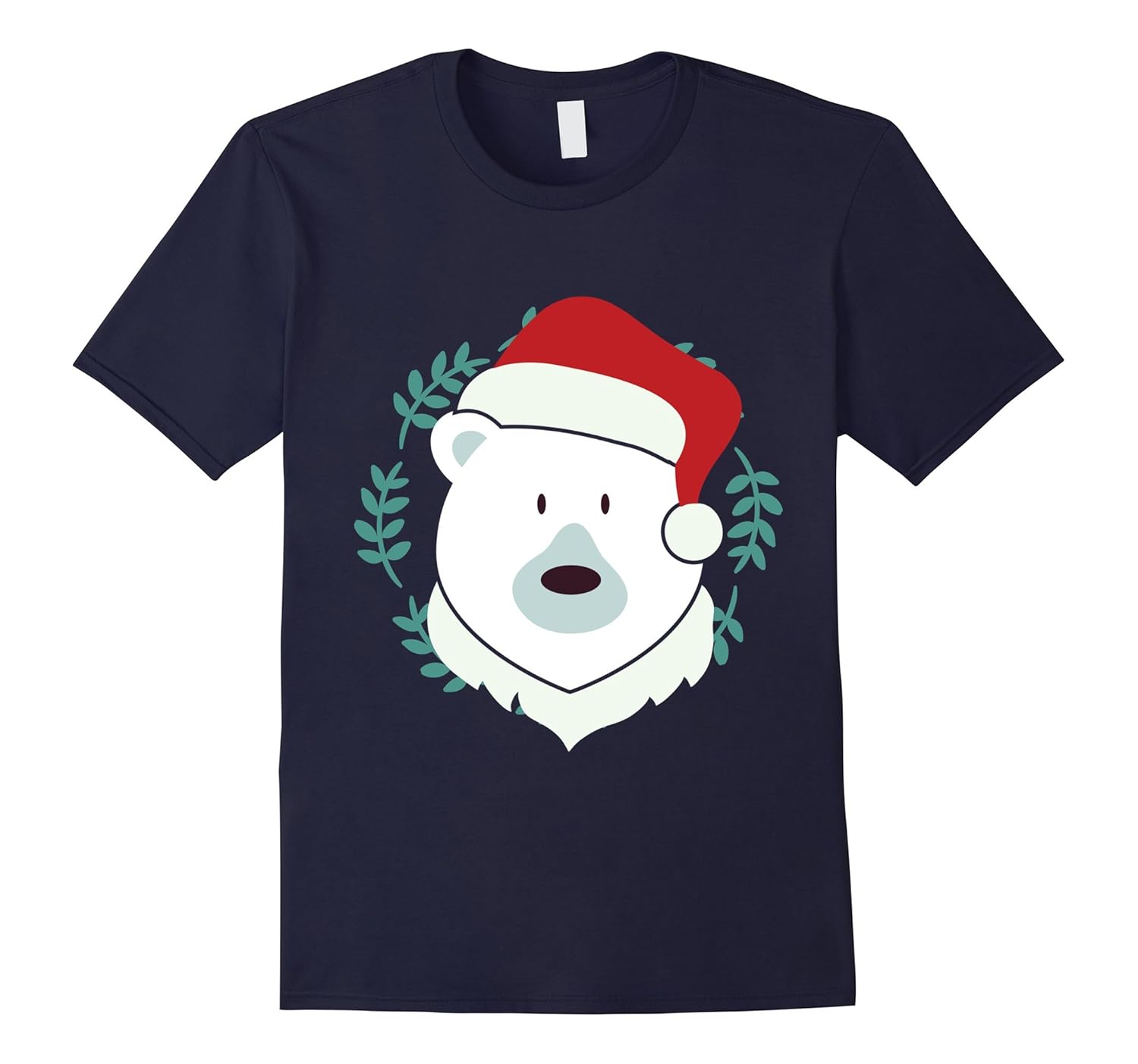 Cute Kids Christmas Santa Polar Bear shirt-ANZ