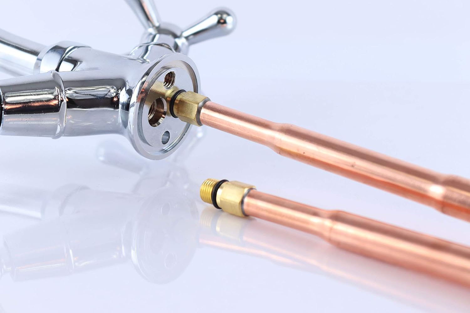 Wärmer System M10 x 15mm Copper Tap Tails: Tap Tails Replacement for Monobloc Basin, and Sink Mixers - Image 5