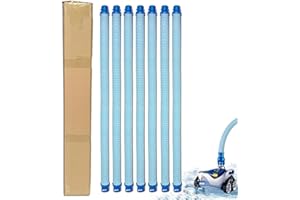 GENERIC 7 Pack Premium R0527700 Pool Cleaning Vacuum Hoses, Fast Twist Lock Hose Replacement Kit Compatible with Zodiac Baracuda MX6,MX8,X7,T3,T5 Swimming Pool Cleaner, One Year Warranty