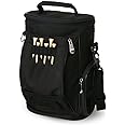 Intech Golf Bag Cooler and Accessory Caddy, Portable Soft Sided 10-Can Insulated Cooler Bag, Fits on a Golf Cart, Push Cart or Carry