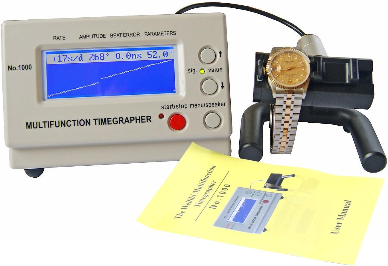 YaeTek Watch Timing Machine Tester Tools Multifunction Timegrapher: Home Improvement