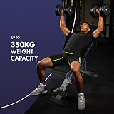 Kayman Adjustable Weight Bench 6 Back 4 Seat 3 Leg Levels Foldable Gym view 9