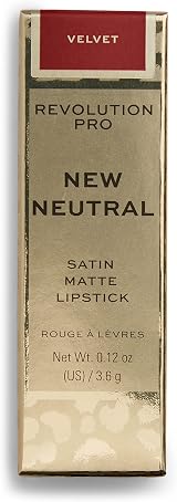 Revolution Beauty New Neutral Satin Matte Lipstick 3.6g Velvet Lipstick view 3