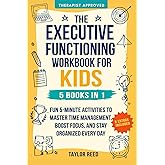 The Executive Functioning Workbook for Kids—5 Books in 1: Fun 5-Minute Activities to Master Time Management, Boost Focus, and Stay Organized Every Day (Executive Functioning Skills for Life)