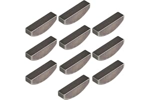 YINETTECH 10Pcs Lawn Mower Flywheel Key 14 340 01-S 1434001-S Compatible with Kohler XT675 XT775 4x5.5x17mm