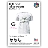 Amazon.com: NuFun Activities Inkjet Printable Iron-On Heat Transfer for ...