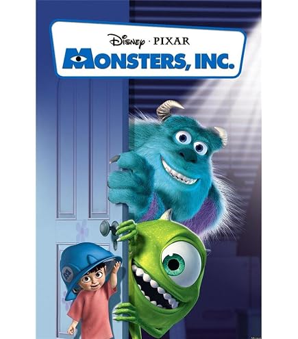 Amazon.com: Monsters Inc Movie Poster #01 24x36in: Prints: Posters