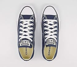 Converse Low TOP Navy, 9.5 Men/11.5 Women