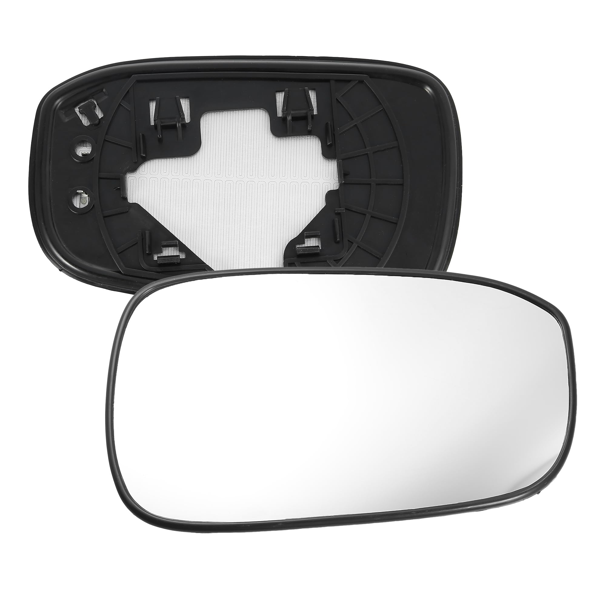 Photo 1 of ACROPIX Car Rearview Right Passenger Side Heated Mirror Glass for Honda Accord 2003 2004 2005 2006 2007 with Backing Plate - Pack of 1