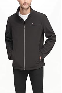 tommy hilfiger men's classic zip front polar fleece jacket