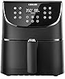 COSORI Air Fryer (100 Free Recipes Book) 1500W Electric Hot Oven Oilless Cooker, 11 Presets, Preheat & Shake Reminder, LED Touch Screen, Nonstick Basket, 3.7 QT, Digital-Black