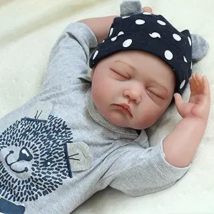 22 Inch Reborn Baby Dolls Boy Sleeping