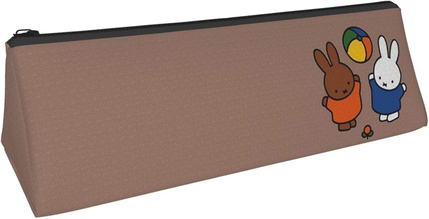 Amazon ミッフィー Miffy 筆箱 ペンケース 小物入れ ふでばこ 三角 大容量 人気 おしゃれ シンプル オフィス 男の子 女の子 高校生 中学生 小学生 アニメ グッズ 雑貨 ペンケース 文房具 オフィス用品