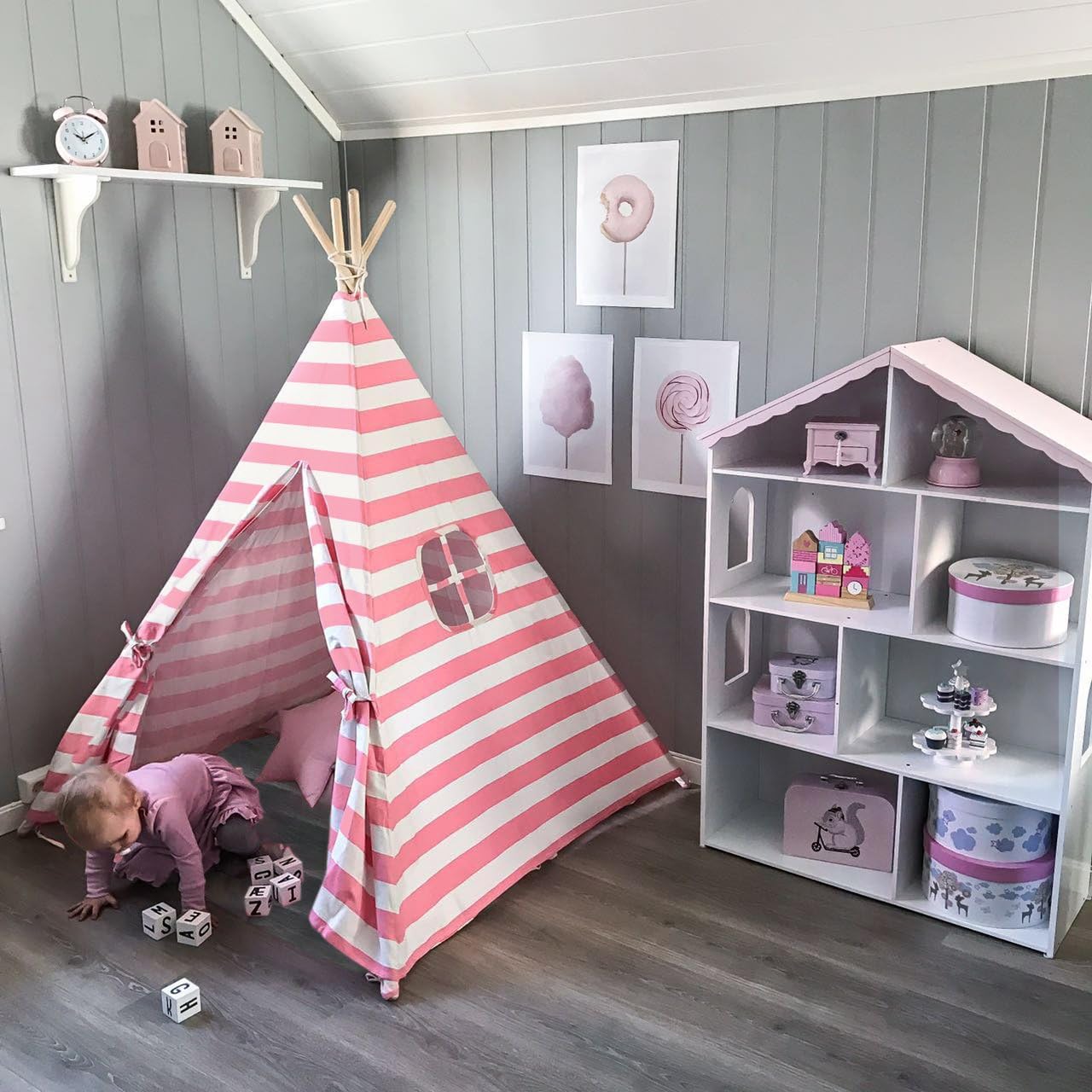 little girl teepee tent