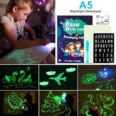 tablero fluorescente oscuro tablero