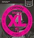 D'Addario XL Chromes Flat Wound Bass Guitar Strings - ECB81-5 - 5 String - Long Scale - Regular Light, 45-132
