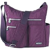 MHCNLL Crossbody Bag with Anti Theft RFID Pocket - Women Lightweight Water-Resistant Purse