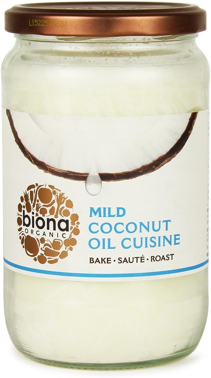 Biona Coconut Oil Cuisine Mild & Odourless 610ml Amazon.co.uk