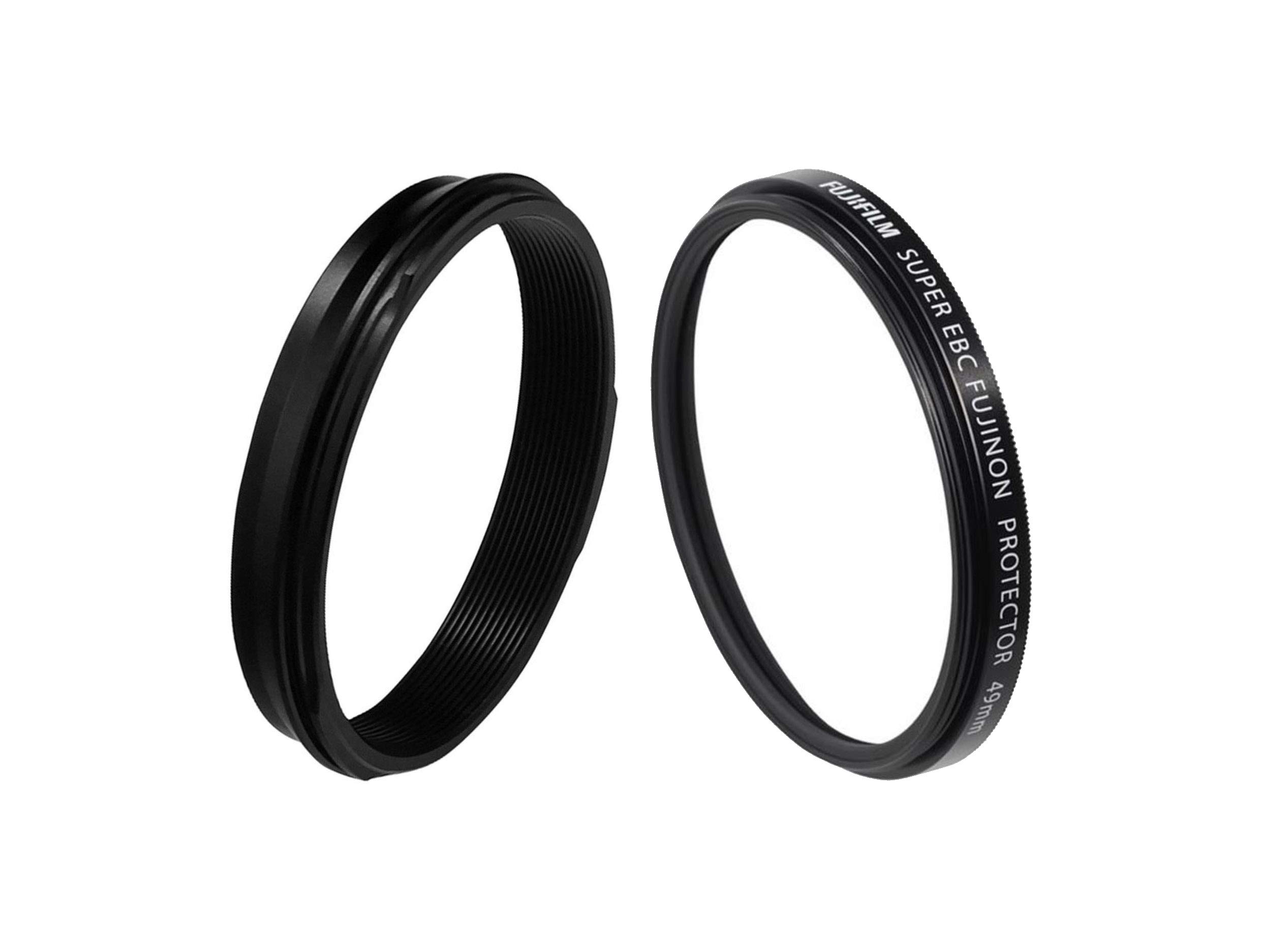 FUJIFILM Weather-Resistant Kit X100V Black (Adaptor Ring and Protector Filter)