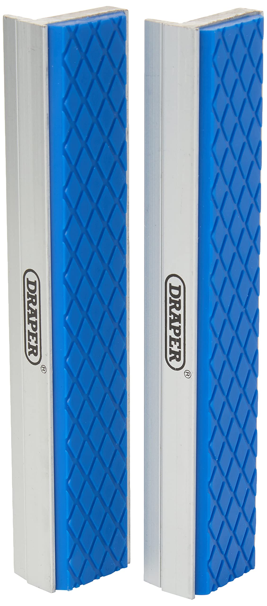 Draper 14180 Soft Jaws for Engineers Vice, 150mm, 24.2cm x 10.8cm x 2.1cm,Silver,blue