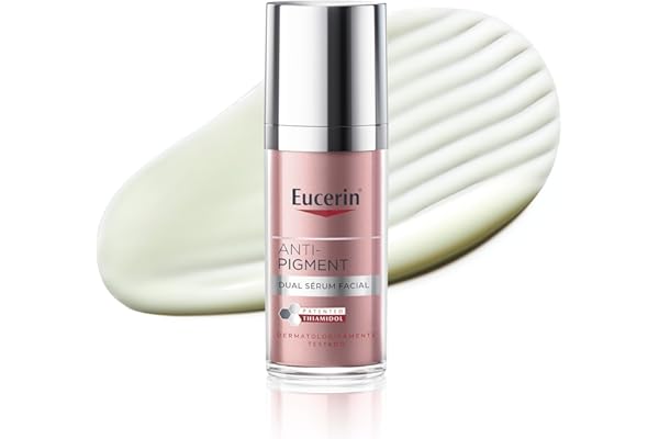 EUCERIN Dual Sérum Facial Antimanchas e Anti-idade 30ml, Anti-Pigment, Clareador, Thiamidol, Ácido Hialurônico
