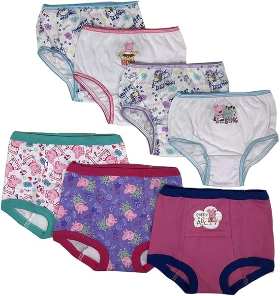 Peppa Pig Baby Girls' Toddler Potty Training Pant Multipack