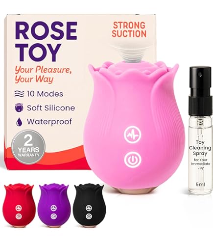 glow in the dark rose toy Inya The Rose Rechargeable Suction Vibrator, Glow in the Dark main image 1
