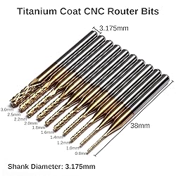Genmitsu 40pcs End Mills CNC Router