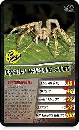 Top Trumps Spiders Classics Card Game Educational Pack 2+ Players view 4