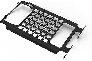 IIIREENO Cargo Roof Rack Overhead Molle Panel Accessories Compatible with 2018-2024 Jeep Wrangler JL JLU & 2020-2024 Gladiator JT Doors/No Drilling（Not Applicable with Electric Soft-top Models）