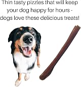 Britten and James 10 Thin Bull Pizzles 12cm Dog Chews Bully Stick view 4