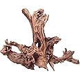 WDEFUN Natural Driftwood for Aquarium Decor, 1-Piece 13''-17'' Large Driftwood for Decorations on Fish Tank, Reptiles Bearded Dragon Accessories or Air Plants