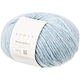 Rowan Brushed Fleece 271 Fog Blue Wool Alpaca Blend Yarn 115 Yards 50g