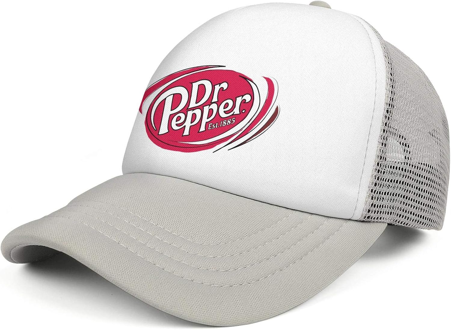 Men/Women Print Classic DrPepperest1885 Outdoor Hat Mesh Snapback