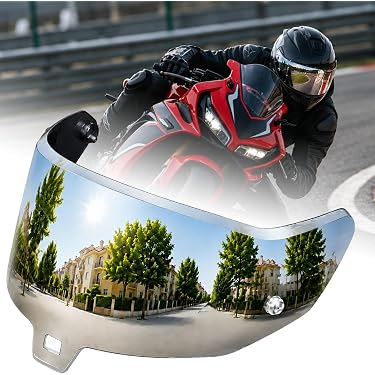 amazon motorcycle helmet shieldswith amber vision New Releases: The best-selling new & future releases in Powersports Shields strength polycarbonate and include a visor strip and tear Amber Clear Helmet Eye-Shield Visor
