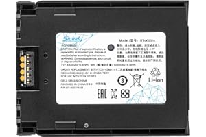 Sicimly 4300mAh BT-000314 Replacement Scanner Battery for Zebra TC51 TC56 TC57 TC510 TC510K TC52 TC52X TC520L TC51HC TC57HO TC510K-1PAZU2P-A6;PN:BT-000314A BTRY-TC51-44MA1-01 BTRY-TC51-4A1-01.