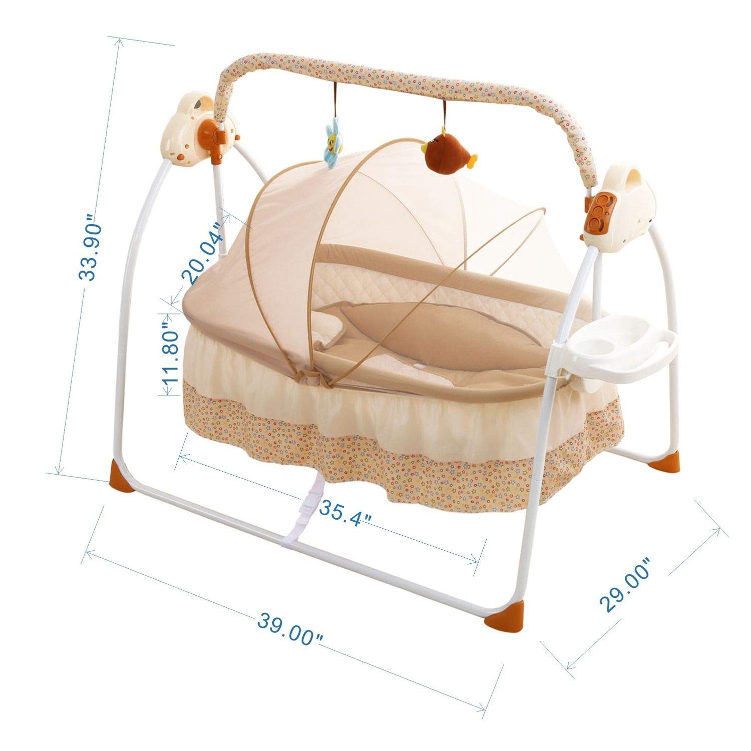 automatic baby bassinet
