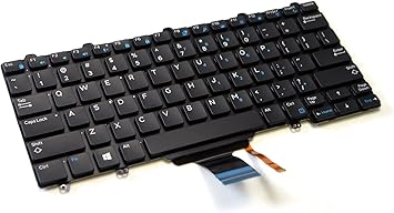 Amazon Com Dell 3p2dr Xps 12 9250 Latitude 12 7275 E7270 E5270 Us English Backlit Laptop Replacement Keyboard Pk131o1b00 Nsk Lmabc 01 Lmaln Black M15isu Tb Lma Us D02 Computers Accessories