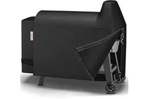 PasWith Grill Cover for Pit Boss Austin XL,[900D Strong Tear-Resistant] Wood Pellet Smoker Cover for Pitboss 1000 Series,Waterproof Grill Cover for Pitboss Rancher XL,1100 Pro,1150,Z Grill 1000