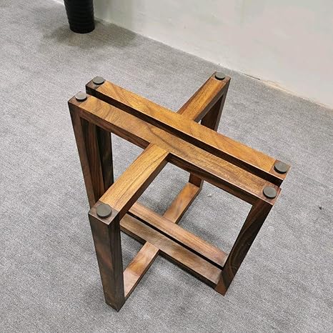 Amazon Co Jp 2本家具足 テーブル脚 テーブル脚 ダイニングテーブル 置き換え足交換 Diy 家具脚 無垢材素材68cm ホーム キッチン