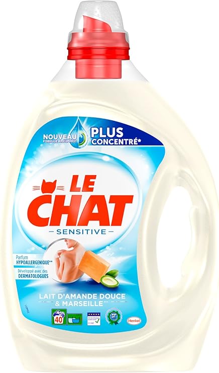 Le Chat Sensitive Lessive Liquide Hypoallergenique 40 Lavages 2l Savon De Marseille Lait D Amande Douce Amazon Fr Hygiasne Et Soins Du Corps Le Chat Sensitive Lessive Liquide Hypoallergenique 40 Lavages 2l Savon De Marseille Lait D Amande Douce Amazon Fr Hygiasne Et Soins Du Corps