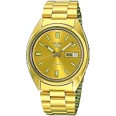 SEIKO Series 5 Automatic Gold Dial Men's Watch SNXS80K1