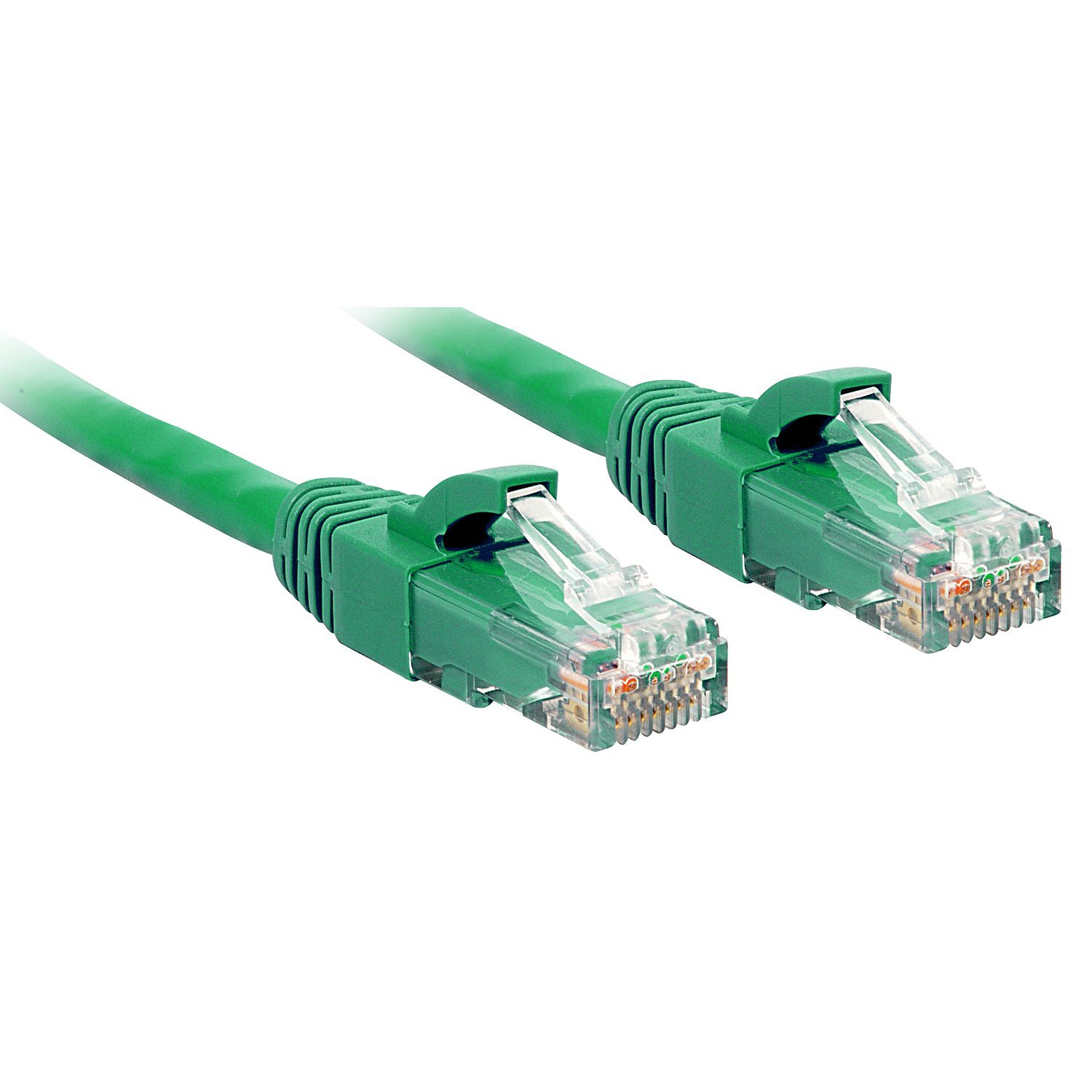 LINDY 5m Cat.6 U/UTP Ethernet Cable, Green