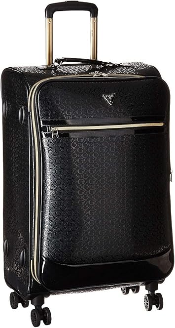 guess black suitcase