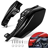 Benlari Gloss Black Mid Frame Air Deflectors Heat