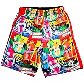 Flow Slushy Society Cake Boys Shorts - Kids Athletic - Basketball - Baseball - Hockey - Football - Lacrosse - Multi